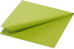 (Bild für) Zellstoff Servietten 24x24cm 3 lagig kiwi