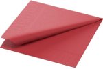 (Bild für) Zellstoff Servietten 24x24cm 3 lagig bordeaux