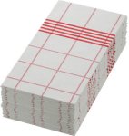 (Bild für) Dunisoft Servietten 48x48cm 1/8 Falz Towel Napkin red