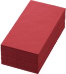 (Bild für) Bio Dunisoft Servietten 40x40cm 1/8 Falz bordeaux