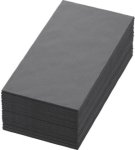 (Bild für) Bio Dunisoft Servietten 40x40cm 1/8 Falz granite grey