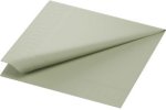 (Bild für) Zellstoff Servietten 40x40cm 3 lagig pistachio green 1/4 Falz