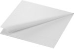 (Bild für) Zellstoff Servietten 40x40cm 3 lagig weiss 1/4 Falz